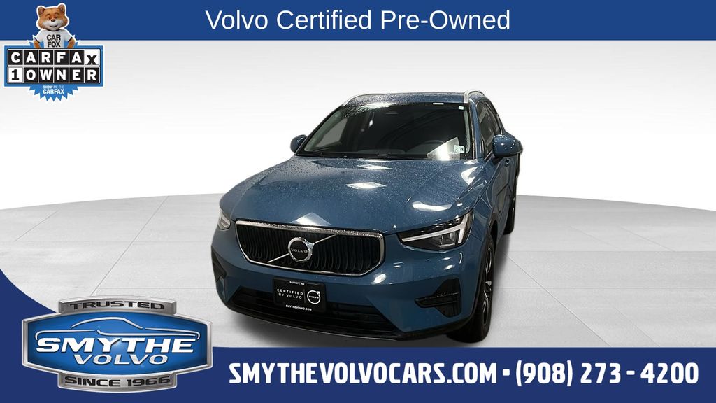 Blue Metallic 2023 Volvo XC40 B5 Core AWD SUV / Crossover All-Wheel Drive Automatic