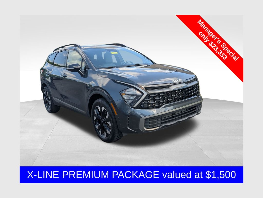 Gravity Gray 2023 Kia Sportage SUV / Crossover All-Wheel Drive 8-Speed Automatic