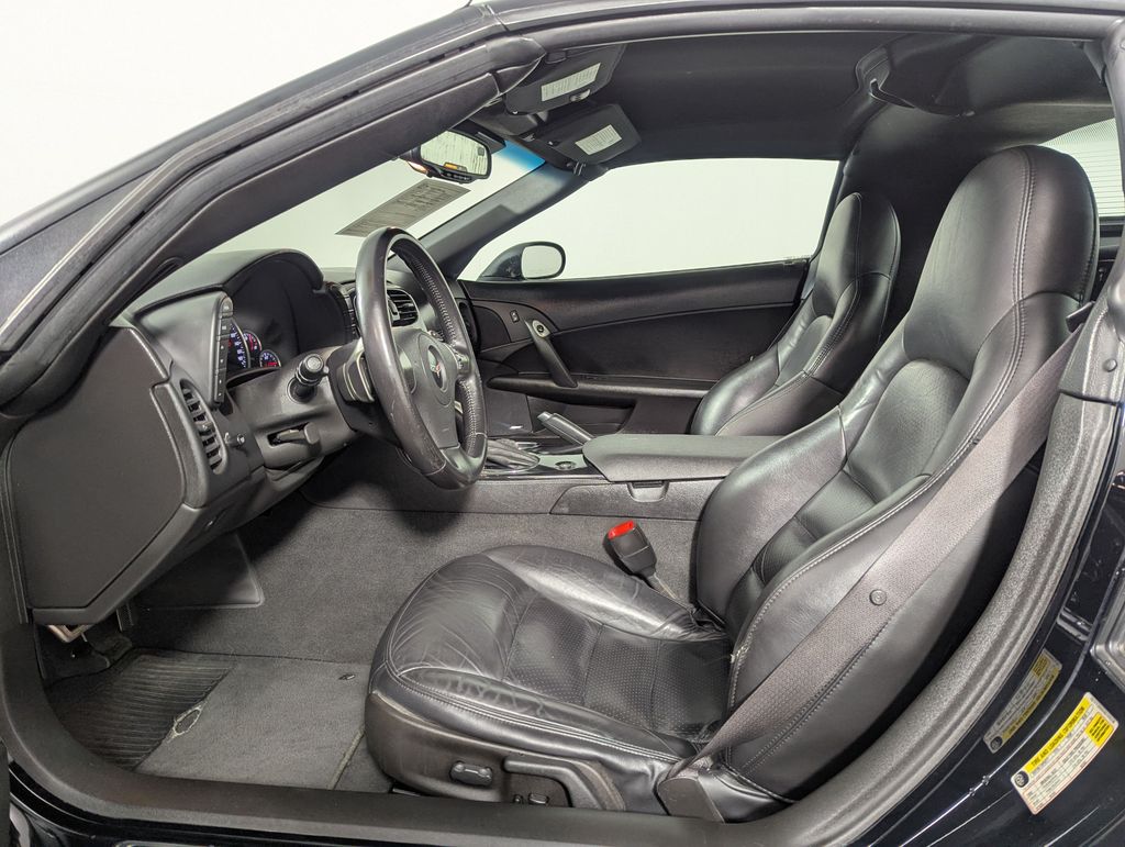 2008 Black Chevrolet Corvette Base RWD Coupe