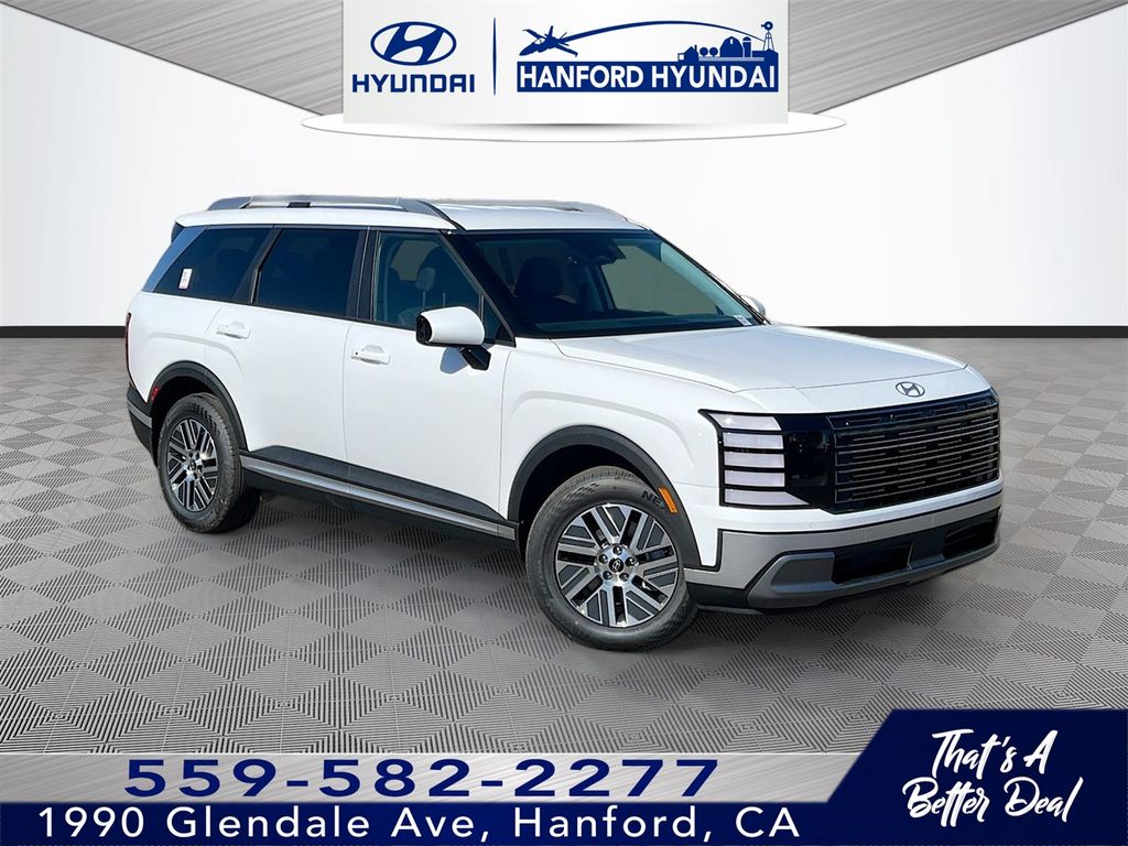 Creamy White Pearl 2026 Hyundai Palisade Hybrid SUV / Crossover Front-Wheel Drive 6-Speed Automatic
