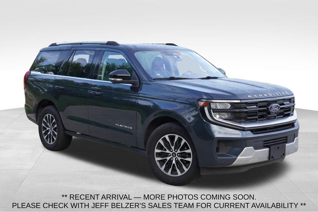 Blue Metallic 2025 Ford Expedition SUV / Crossover Four-Wheel Drive Automatic