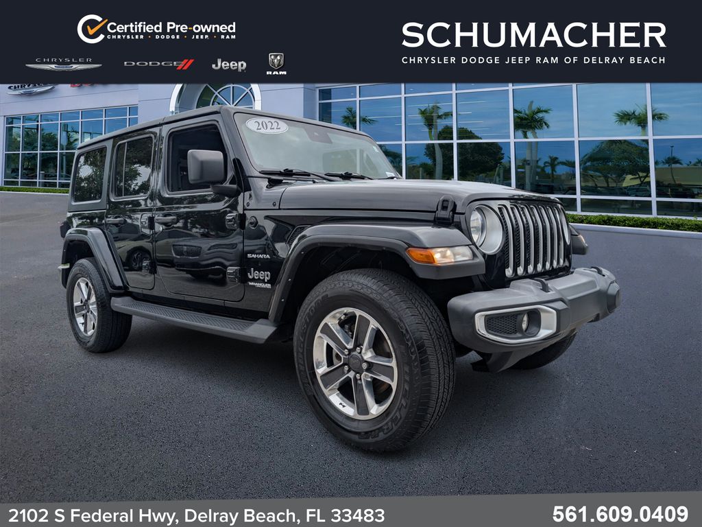 used 2022 Jeep Wrangler car, priced at $28,688