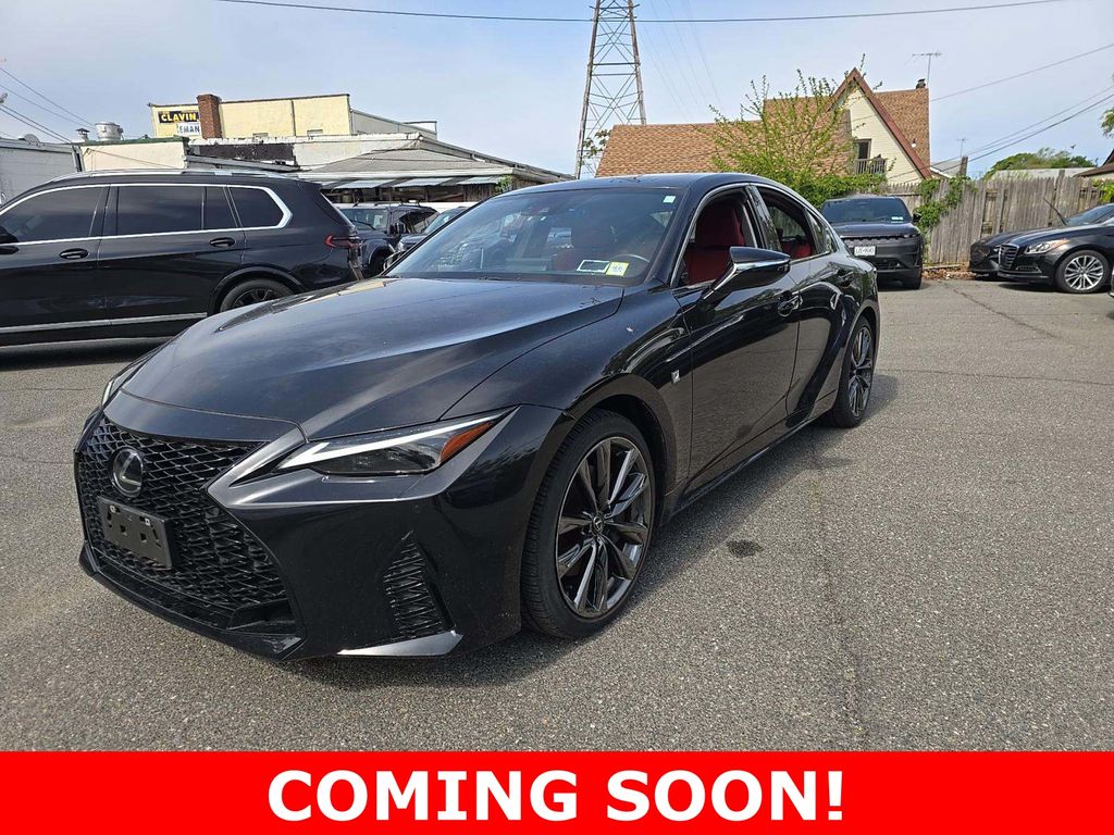 Black (Caviar) 2023 Lexus IS 350 F Sport AWD Sedan All-Wheel Drive 6-Speed Automatic