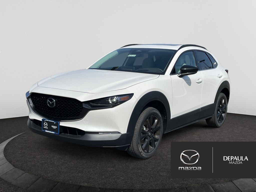 Snowflake White Pearl 2025 Mazda CX-30 2.5 Turbo Premium AWD SUV / Crossover All-Wheel Drive 6-Speed Automatic