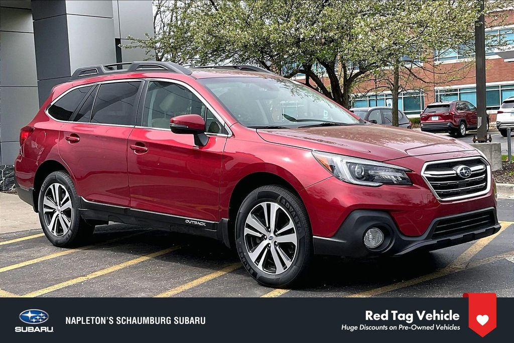 Crimson Red Pearl 2019 Subaru Outback 2.5i Limited AWD Wagon All-Wheel Drive Continuously Variable Transmission