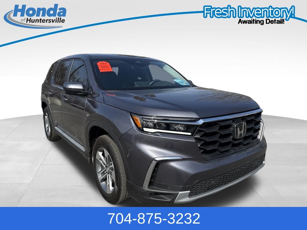 Gray 2025 Honda Pilot EX-L FWD SUV / Crossover Front-Wheel Drive Automatic