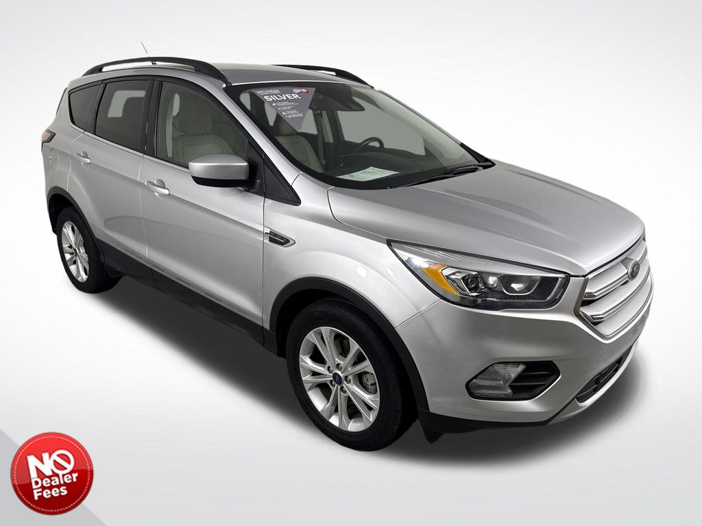 Ingot Silver 2018 Ford Escape SUV / Crossover Front-Wheel Drive 6-Speed Automatic