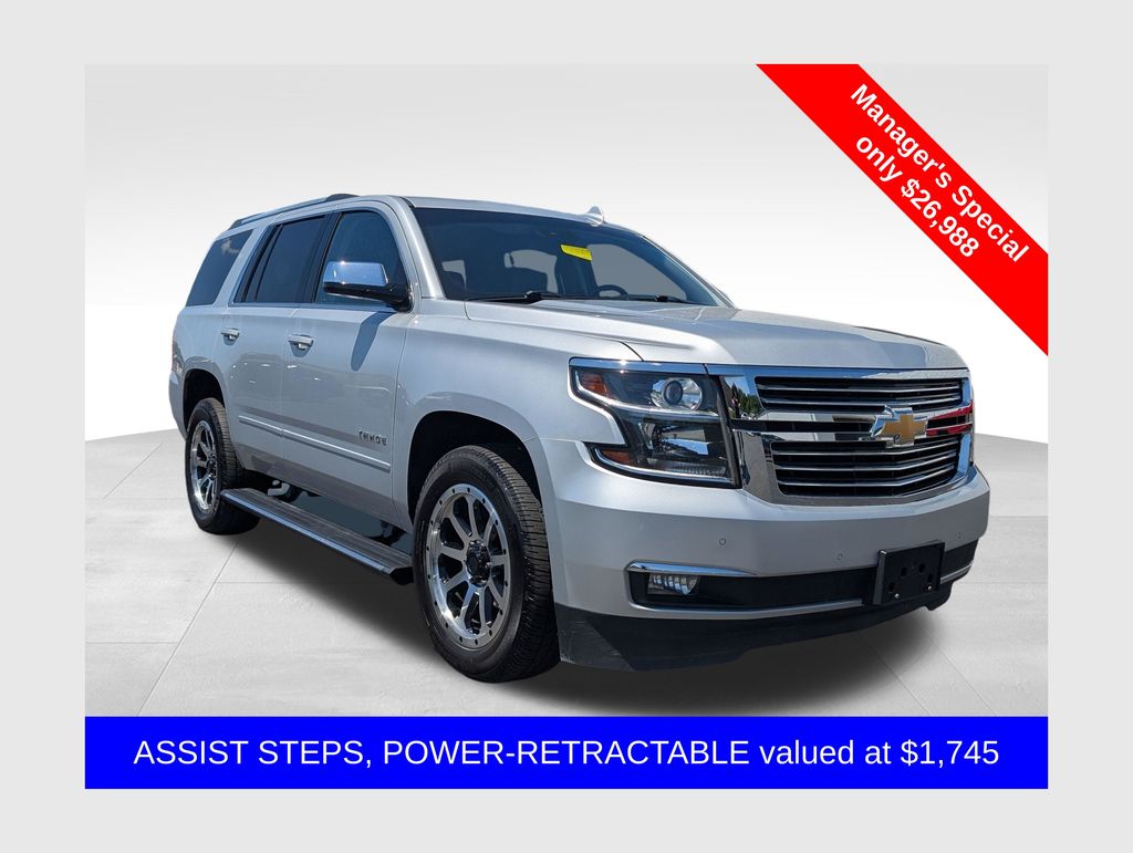 Silver Ice Metallic 2020 Chevrolet Tahoe SUV / Crossover Four-Wheel Drive 6-Speed Automatic Overdrive