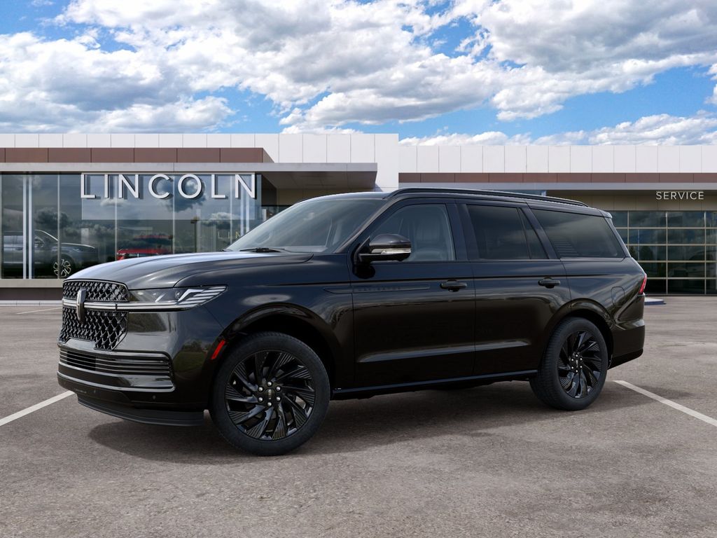 Infinite Black Metallic Clearcoat 2027 Lincoln Navigator SUV / Crossover Four-Wheel Drive Automatic