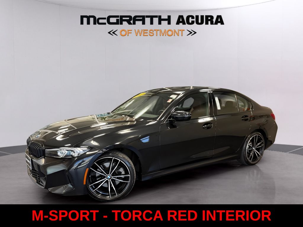 Black Sapphire Metallic 2023 BMW 3 Series Sedan All-Wheel Drive 8-Speed Automatic