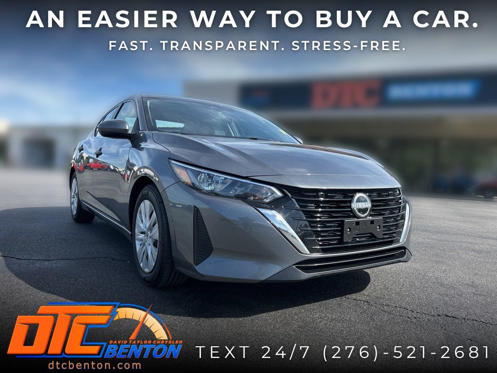 Gray (Gun Metallic) 2024 Nissan Sentra Sedan Front-Wheel Drive Continuously Variable Transmission