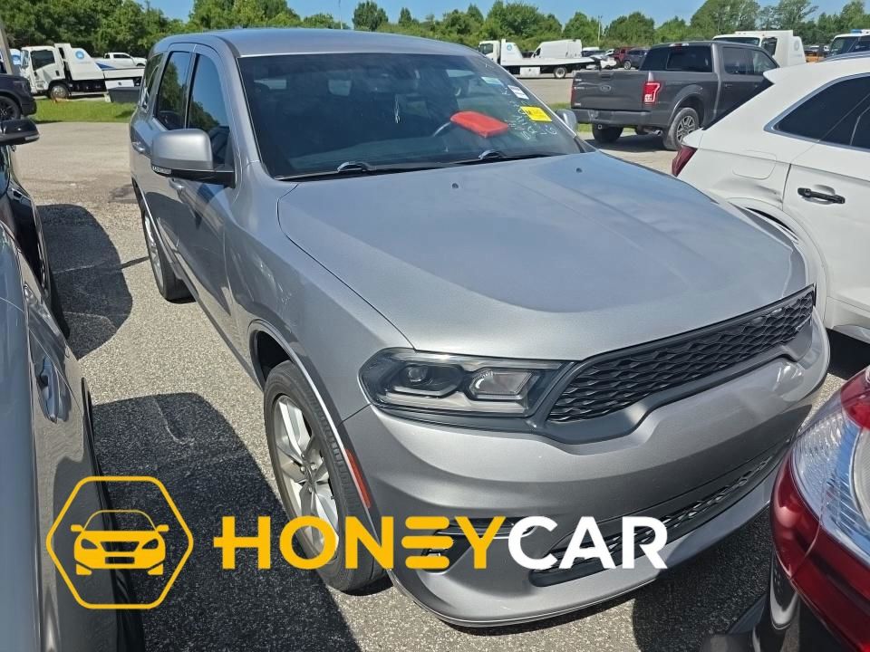 Billet Metallic Clearcoat 2021 Dodge Durango SUV / Crossover All-Wheel Drive 8-Speed Automatic