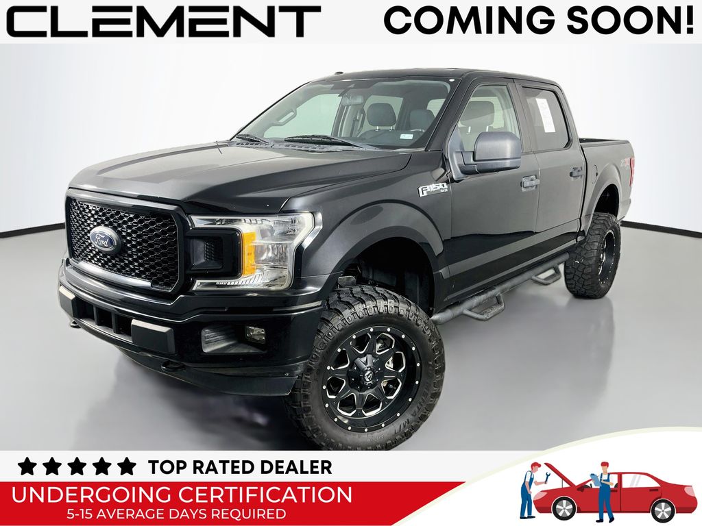 Agate Black Metallic 2019 Ford F-150 Pickup Truck Four-Wheel Drive Automatic