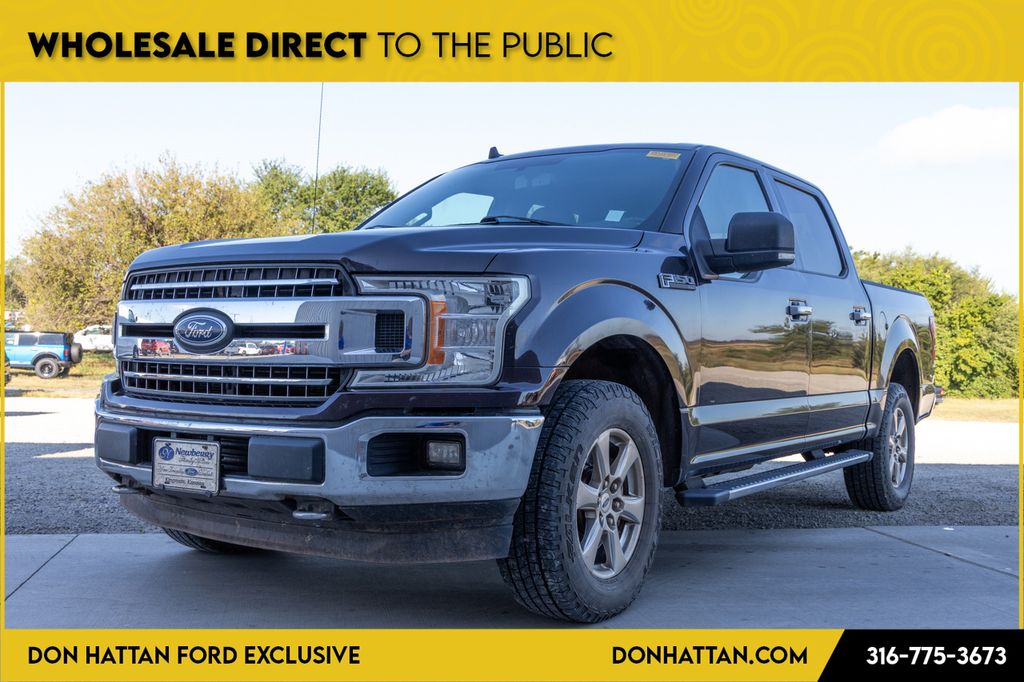 Magma Red 2018 Ford F-150 Pickup Truck Four-Wheel Drive Automatic