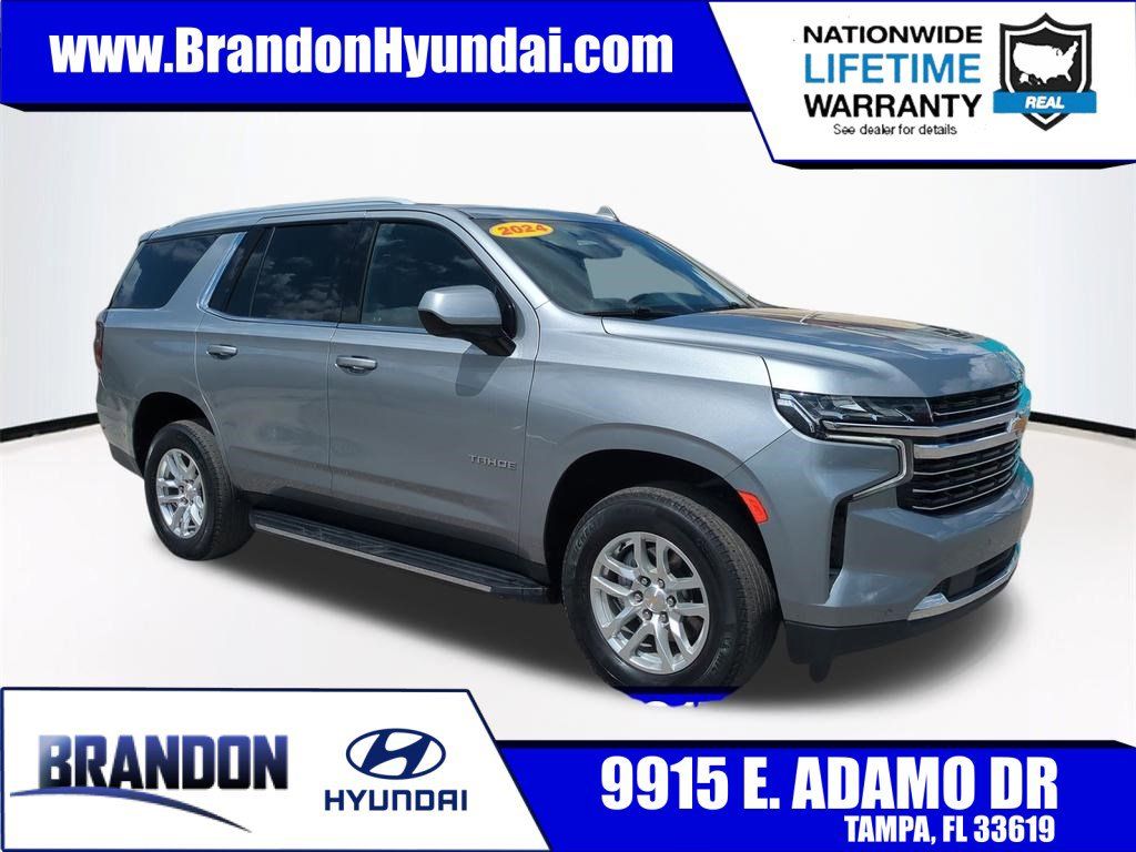 Sterling Gray Metallic 2024 Chevrolet Tahoe LT RWD SUV / Crossover 4X2