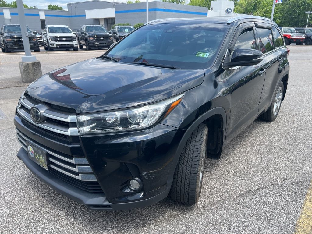 Black 2018 Toyota Highlander Limited AWD SUV / Crossover All-Wheel Drive 8-Speed Automatic