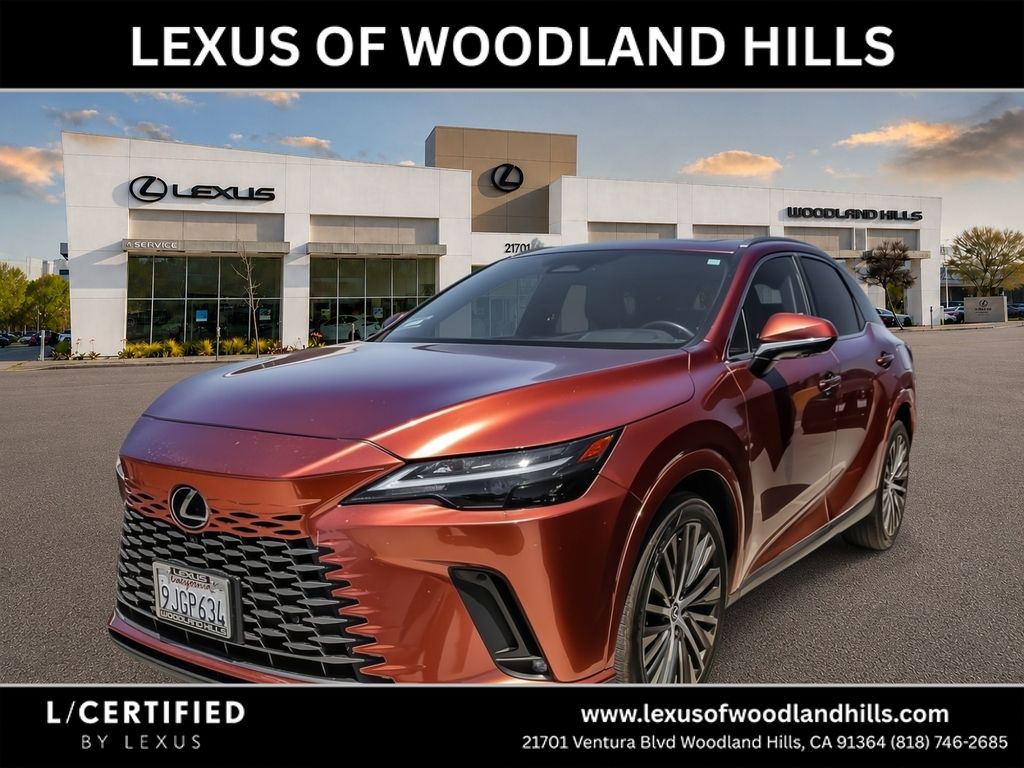 Red (Copper Crest) 2023 Lexus RX SUV / Crossover All-Wheel Drive 8-Speed Automatic