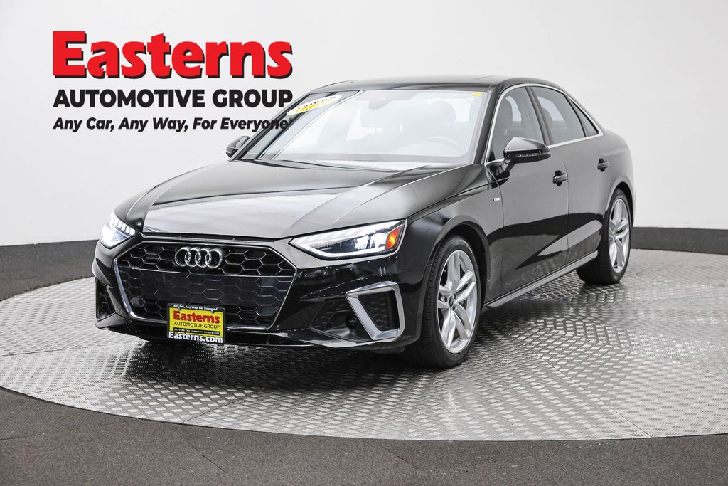 Gray 2024 Audi A4 Sedan All-Wheel Drive 7-Speed Automatic