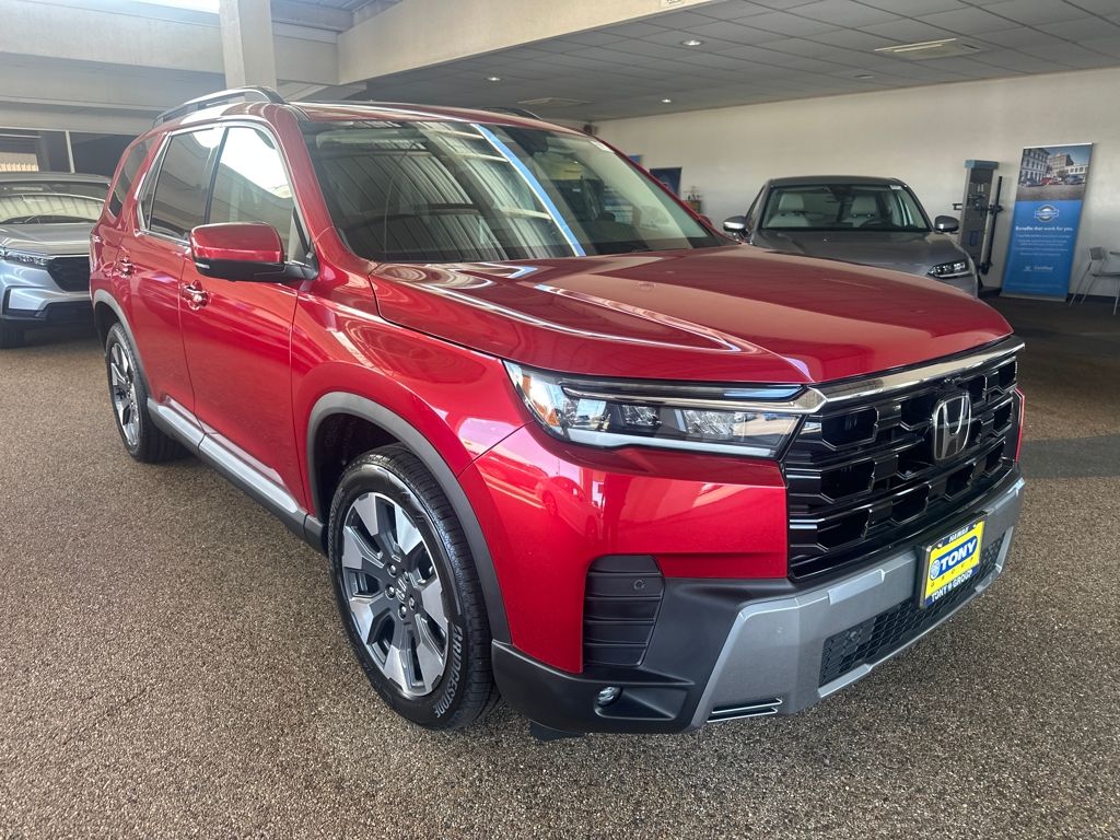 Radiant Red Metallic II 2026 Honda Pilot Touring AWD SUV / Crossover All-Wheel Drive Automatic