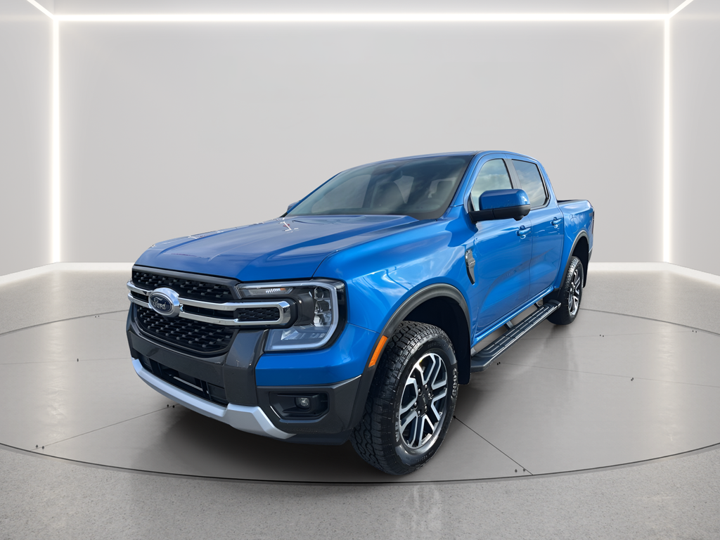 Velocity Blue Metallic 2026 Ford Ranger Pickup Truck Four-Wheel Drive Automatic