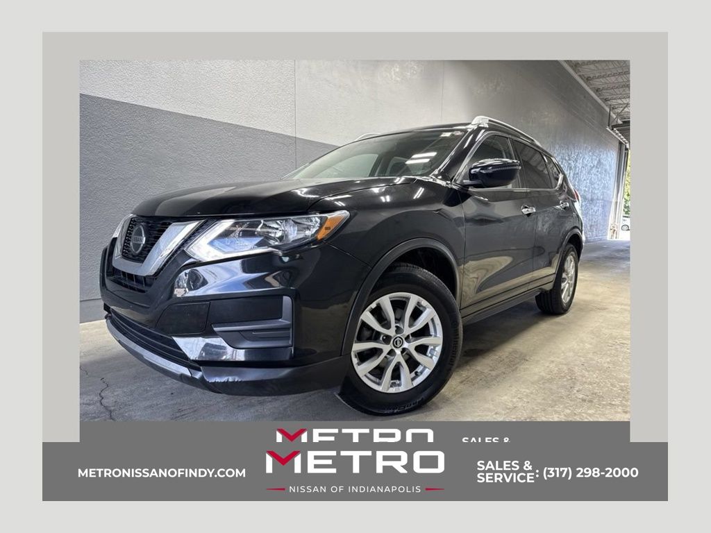 Gray (Magnetic Black) 2018 Nissan Rogue SUV / Crossover All-Wheel Drive Continuously Variable Transmission