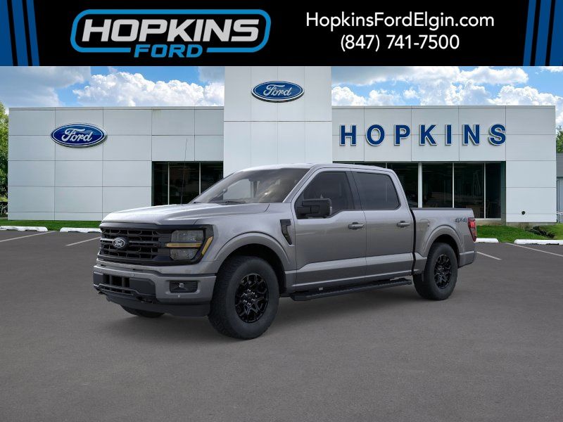 Gray Metallic 2026 Ford F-150 Pickup Truck Four-Wheel Drive Automatic