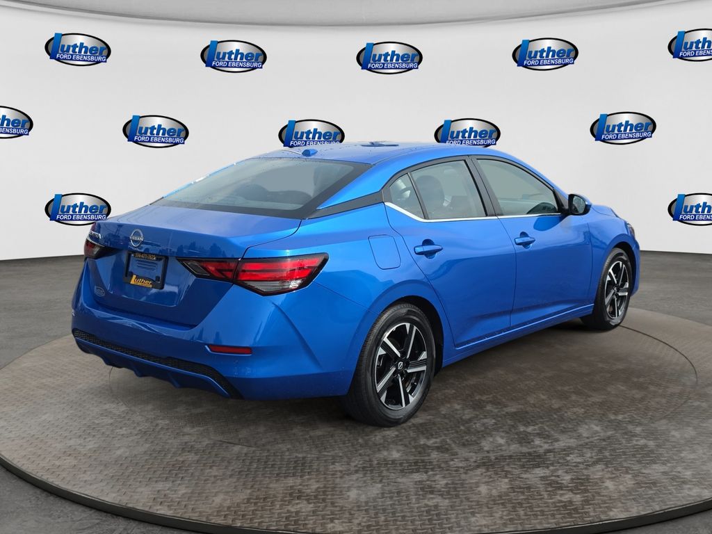 2025 Nissan Sentra SV Blue at South Hills Kia