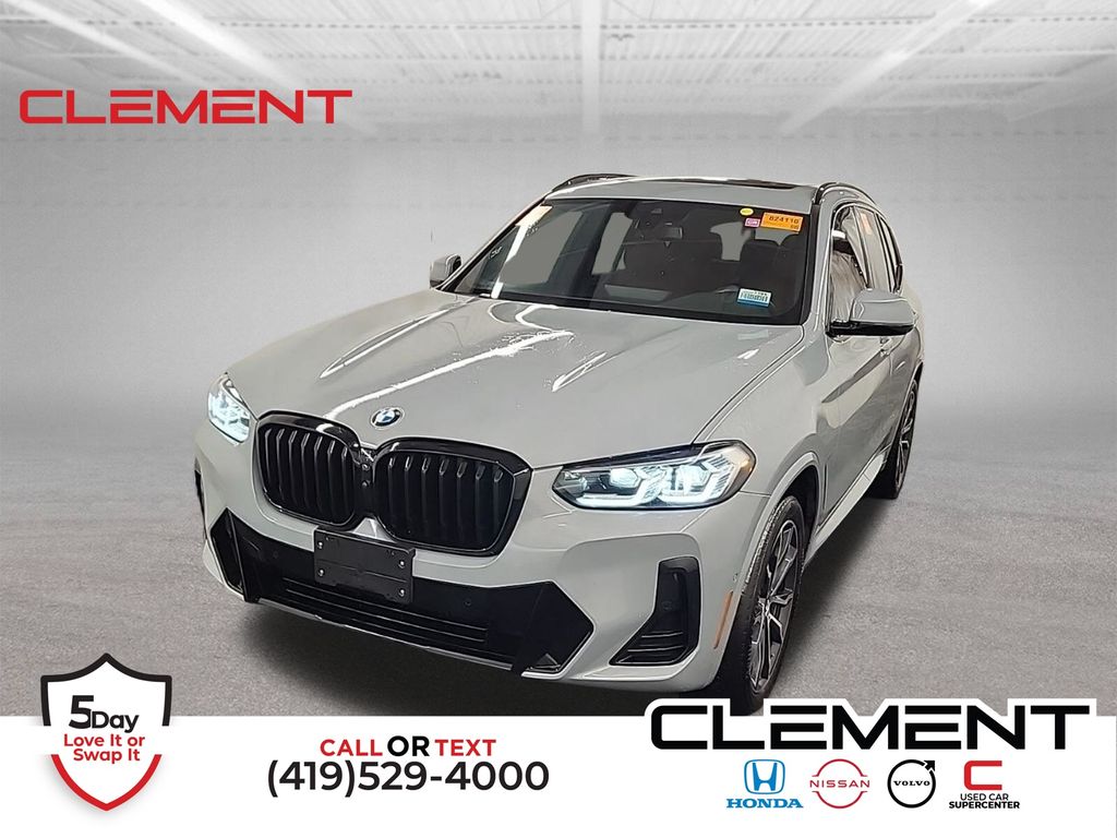 Brooklyn Gray Metallic 2022 BMW X3 SUV / Crossover All-Wheel Drive 8-Speed Automatic