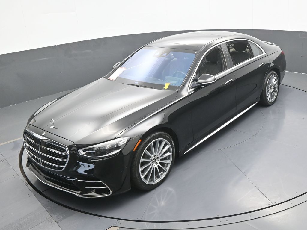 Used 2021 Obsidian Black/designo Diamon White Mercedes-Benz S 580 image 57