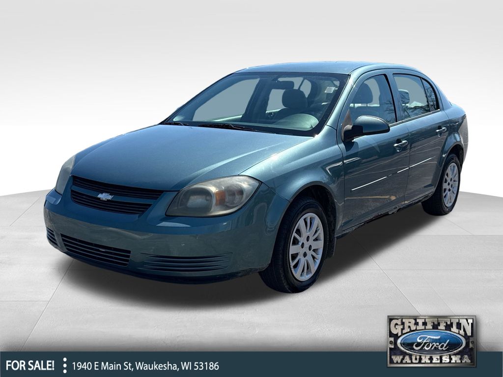 Silver Moss Metallic 2010 Chevrolet Cobalt 1LT Sedan FWD Sedan Front-Wheel Drive 4-Speed Automatic Overdrive