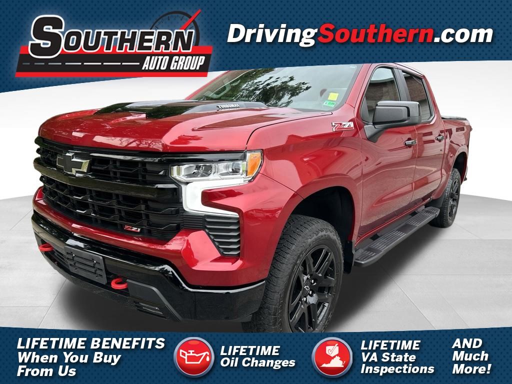 Radiant Red Tintcoat 2025 Chevrolet Silverado 1500 Pickup Truck Four-Wheel Drive 8-Speed Automatic