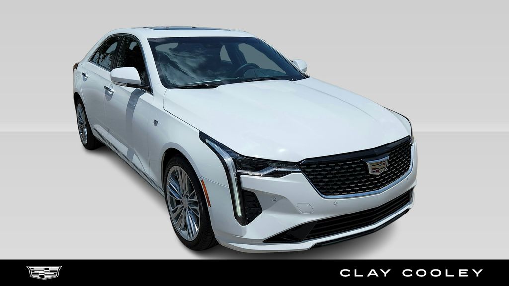 Summit White 2026 Cadillac CT4 Sedan Rear-Wheel Drive 8-Speed Automatic