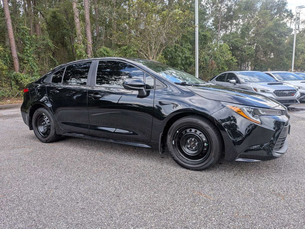 Midnight Black Metallic 2025 Toyota Corolla Sedan Front-Wheel Drive Continuously Variable Transmission