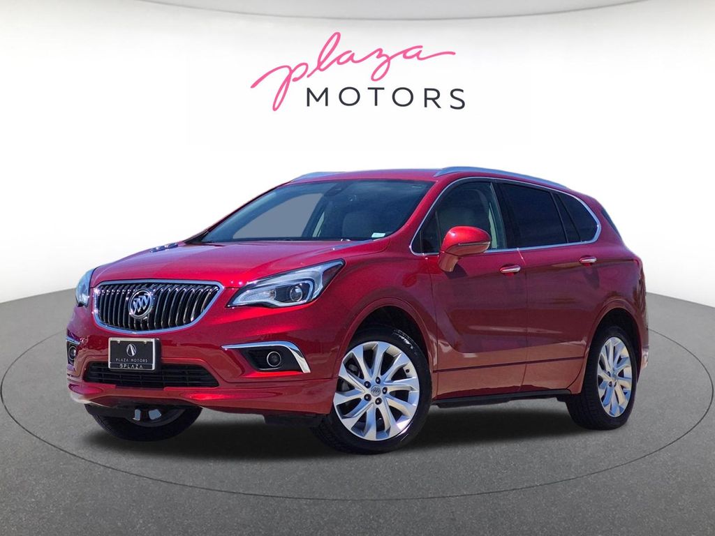Saffron Red Metallic 2016 Buick Envision SUV / Crossover All-Wheel Drive 6-Speed Automatic
