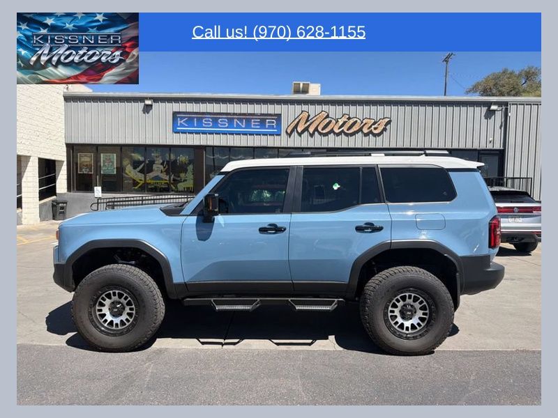 Blue / Gray 2024 Toyota Land Cruiser SUV / Crossover Four-Wheel Drive 8-Speed Automatic