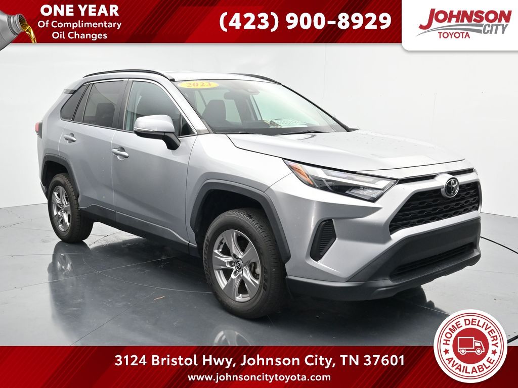 Silver Sky Metallic 2023 Toyota RAV4 SUV / Crossover All-Wheel Drive 8-Speed Automatic