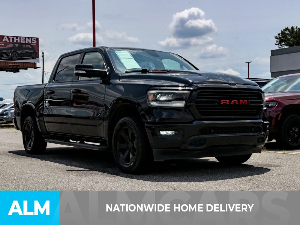 Used 2020 Diamond Black Crystal Pearlcoat Ram Rebel image 4