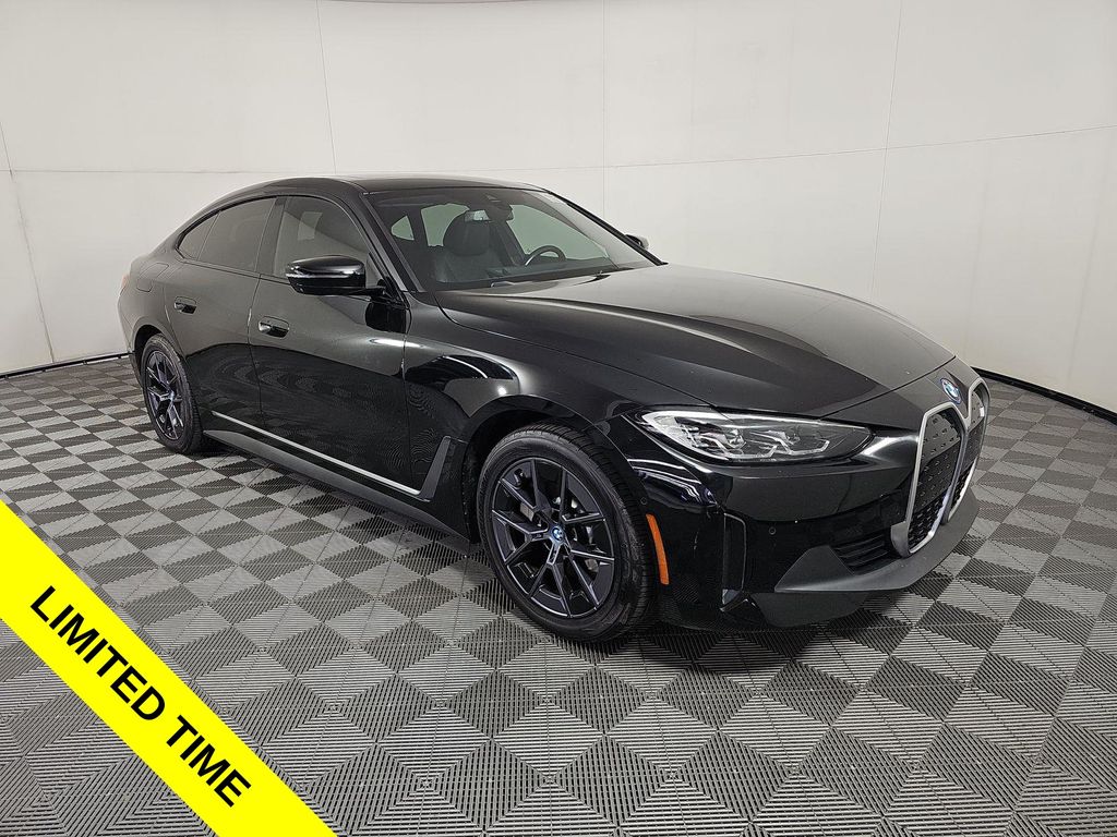 Jet Black 2023 BMW i4 Sedan Rear-Wheel Drive Automatic