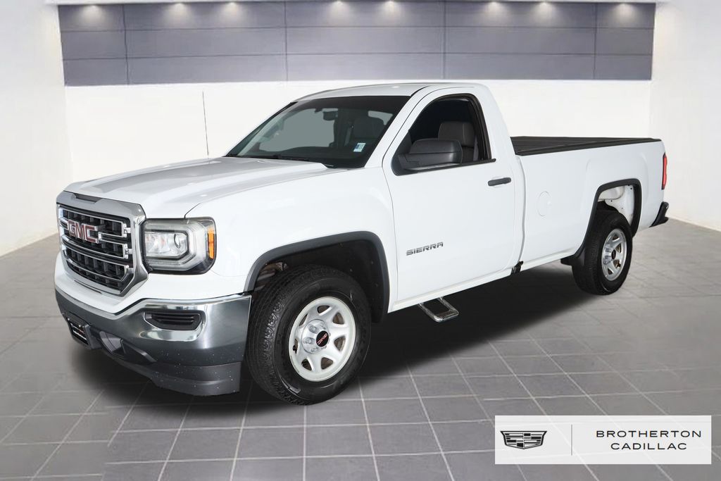 Summit White 2018 GMC Sierra 1500 Base Pickup Truck 4X2 6-Speed Automatic Overdrive