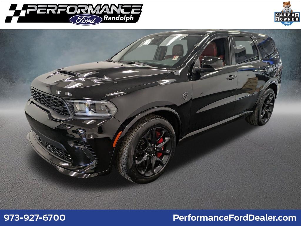 DB Black Clearcoat 2024 Dodge Durango SUV / Crossover All-Wheel Drive 8-Speed Automatic