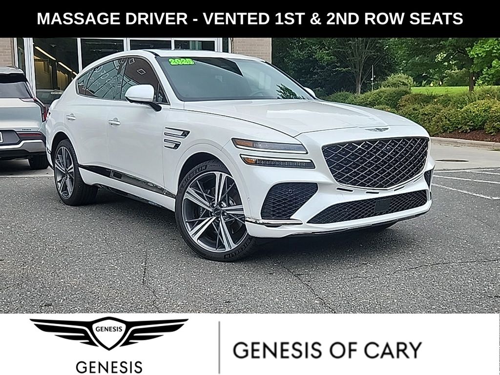 Uyuni White 2025 Genesis GV80 Coupe Coupe All-Wheel Drive 8-Speed Automatic