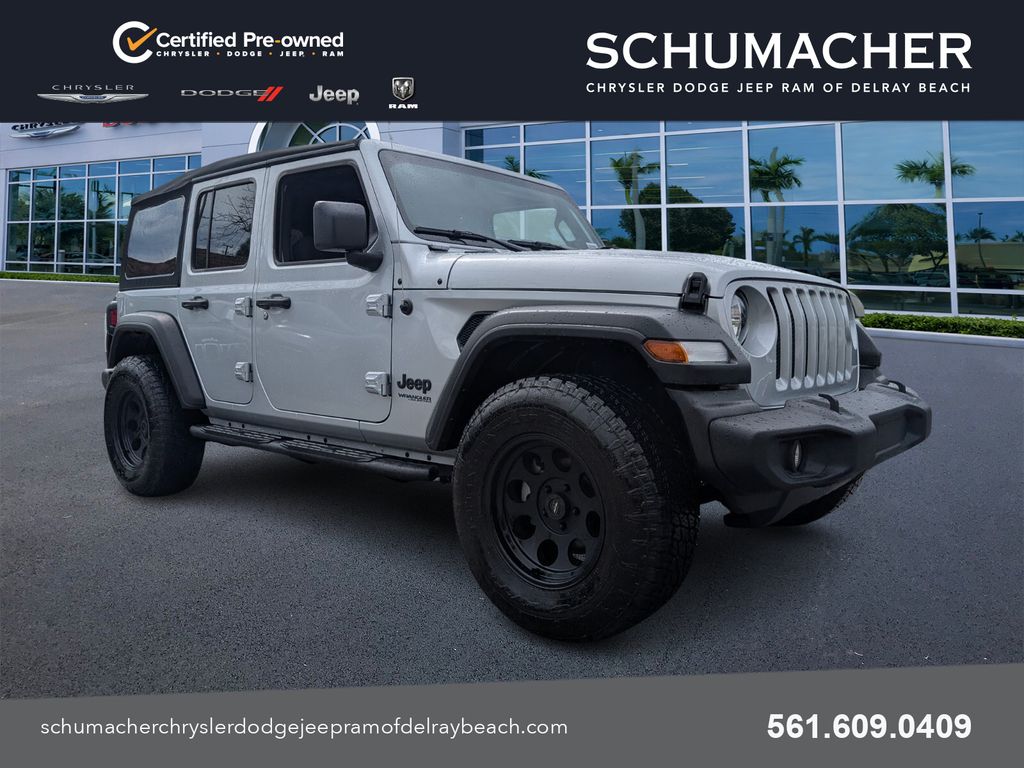 used 2022 Jeep Wrangler car, priced at $32,988