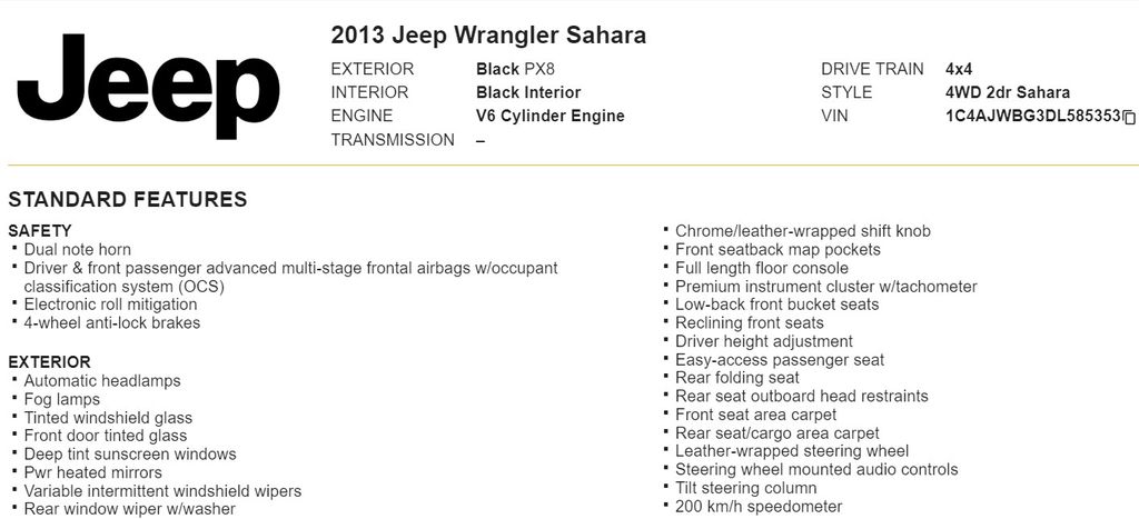 2013 Jeep Wrangler Sahara 20