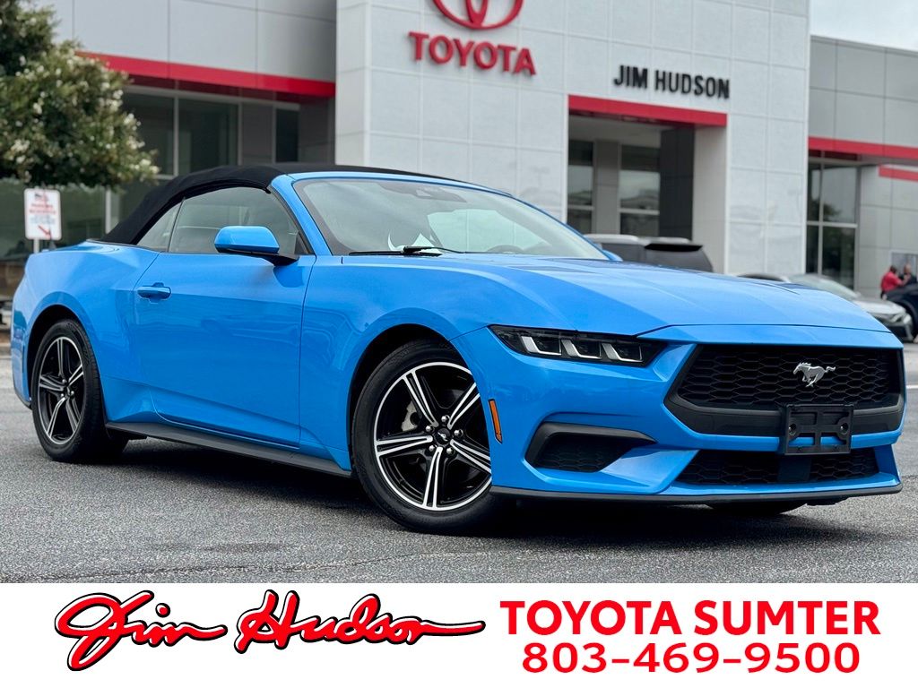 2024 Ford Mustang EcoBoost Premium Grabber Blue Metallic - Jim Hudson Acura - Image 1