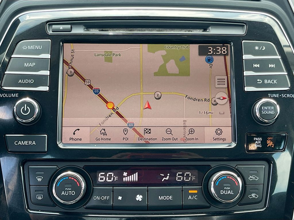 2019 Nissan Maxima 3.5 SL Gray at Central Houston Nissan