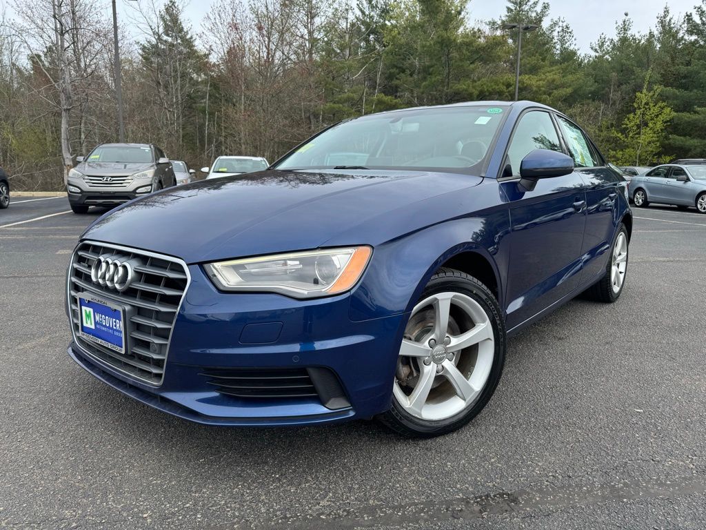 Blue Metallic 2016 Audi A3 2.0T quattro Premium Sedan AWD Sedan All-Wheel Drive 6-Speed Automatic