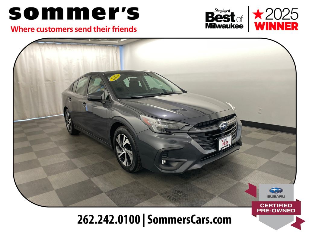 Magnetite Gray Metallic 2023 Subaru Legacy Premium AWD Sedan All-Wheel Drive Continuously Variable Transmission