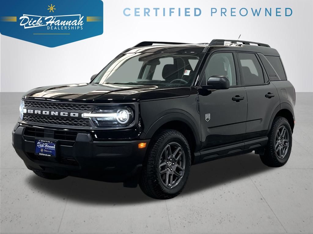 Shadow Black 2025 Ford Bronco Sport SUV / Crossover All-Wheel Drive 8-Speed Automatic