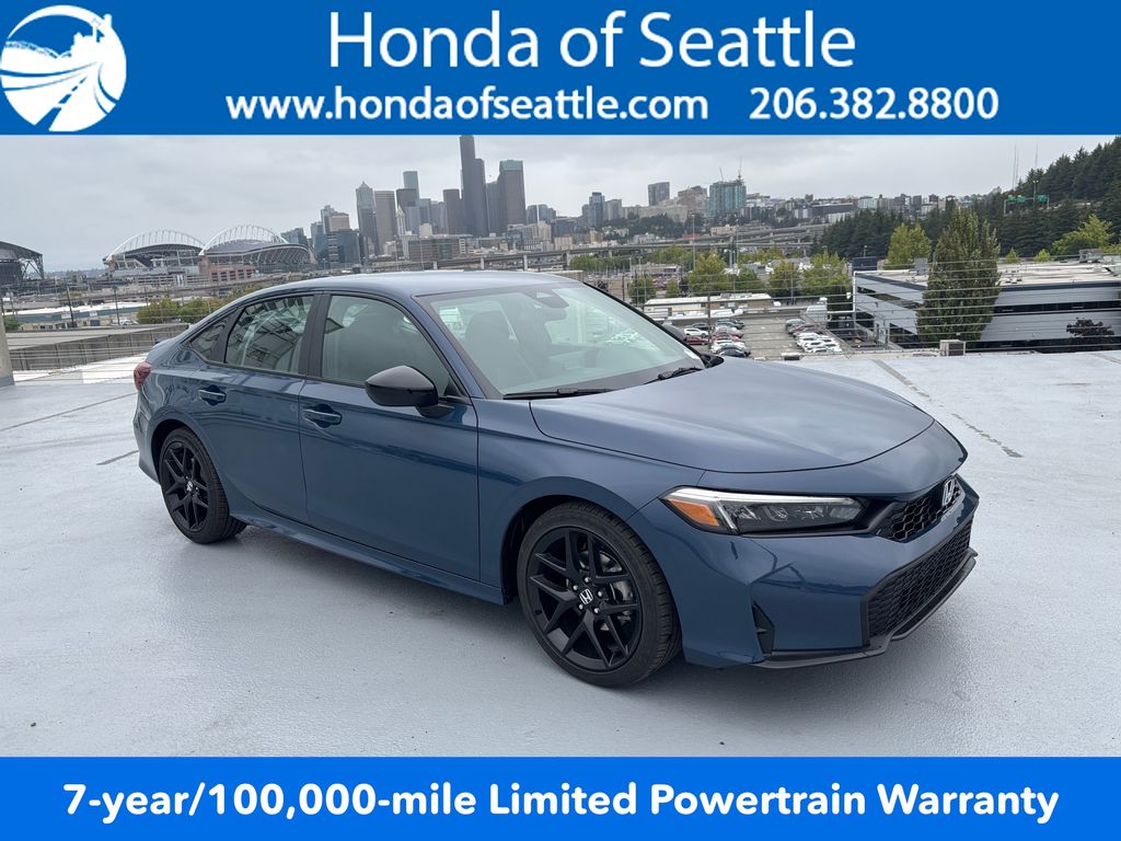  2026 Honda Civic Sedan Front-Wheel Drive Continuously Variable Transmission