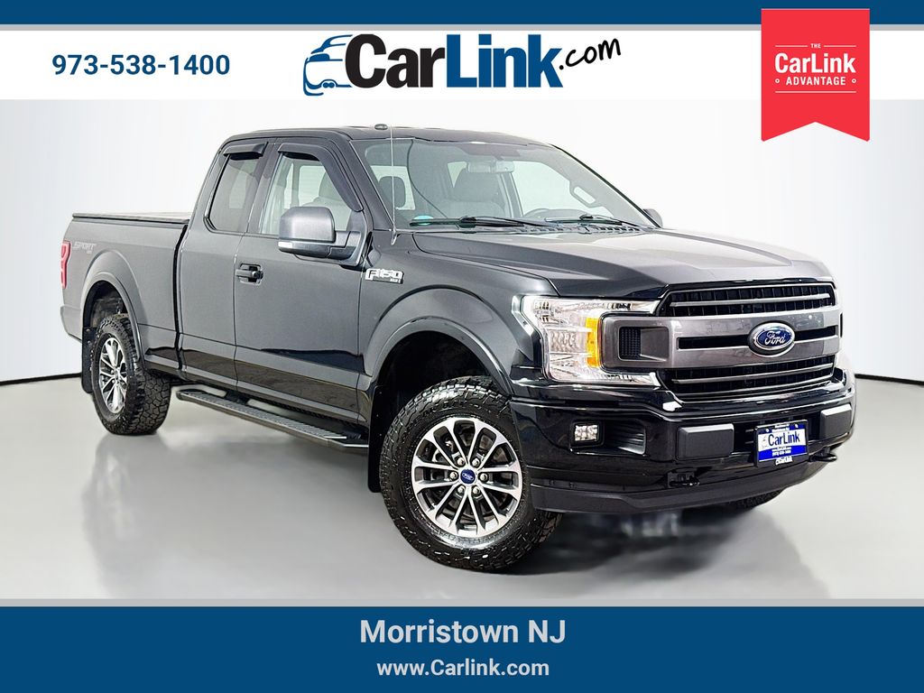 Shadow Black 2018 Ford F-150 Pickup Truck Four-Wheel Drive Automatic